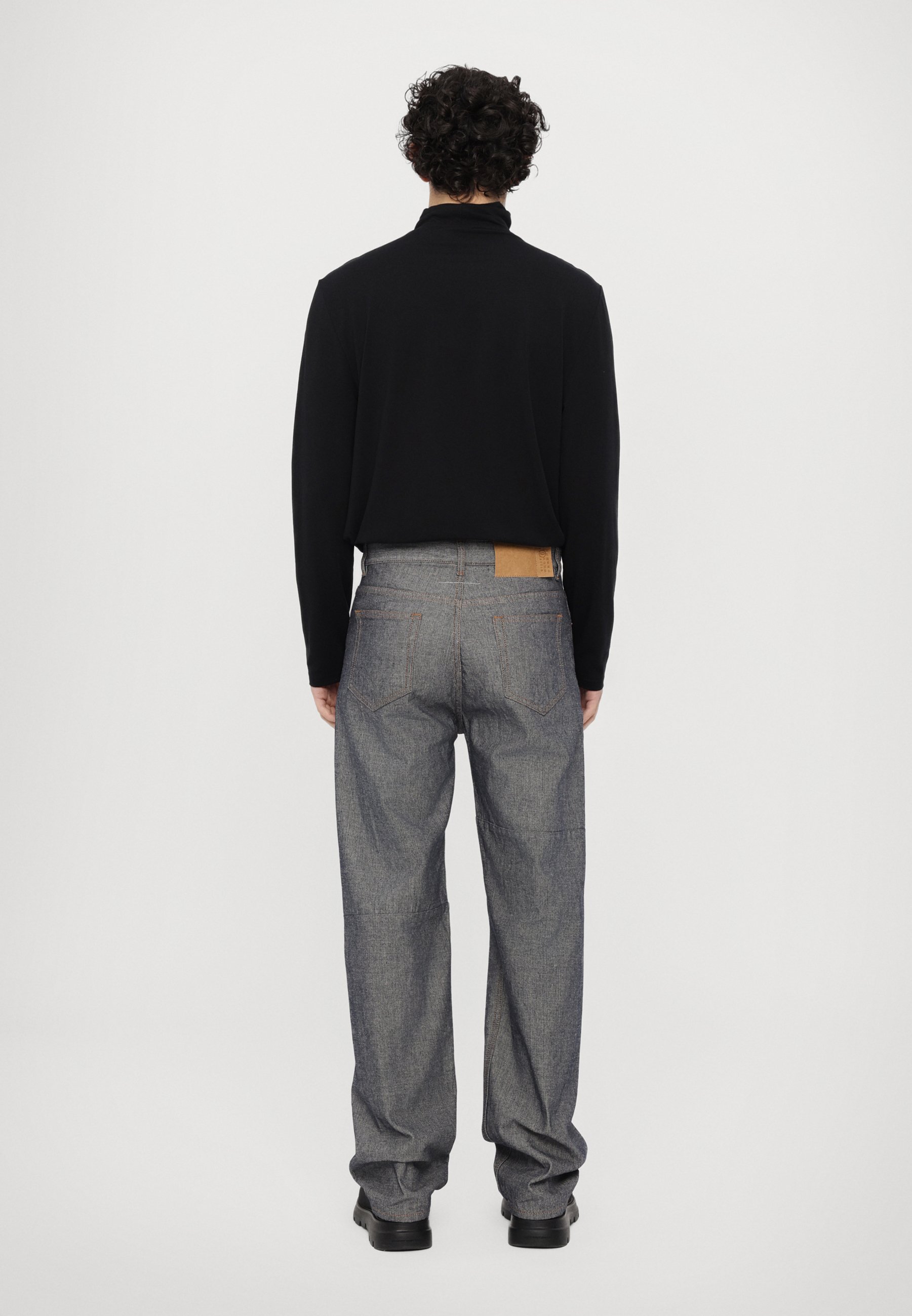 MM6 Maison Margiela PANTS 5 POCKETS - Relaxed fit jeans - grey