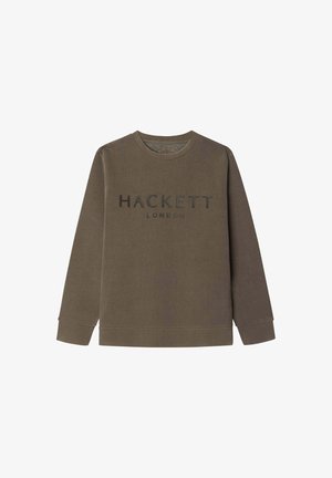 Hackett London CREW - Sportska majica - walnut brown