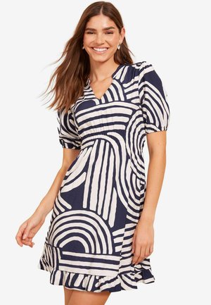 Friends Like These SHORT SLEEVE - REGULAR FIT - Freizeitkleid - blue