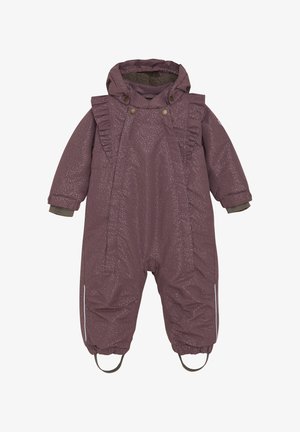 EN FANT WITH FRILLONG SLEEVES - Combinaison de pluie - rose taupe