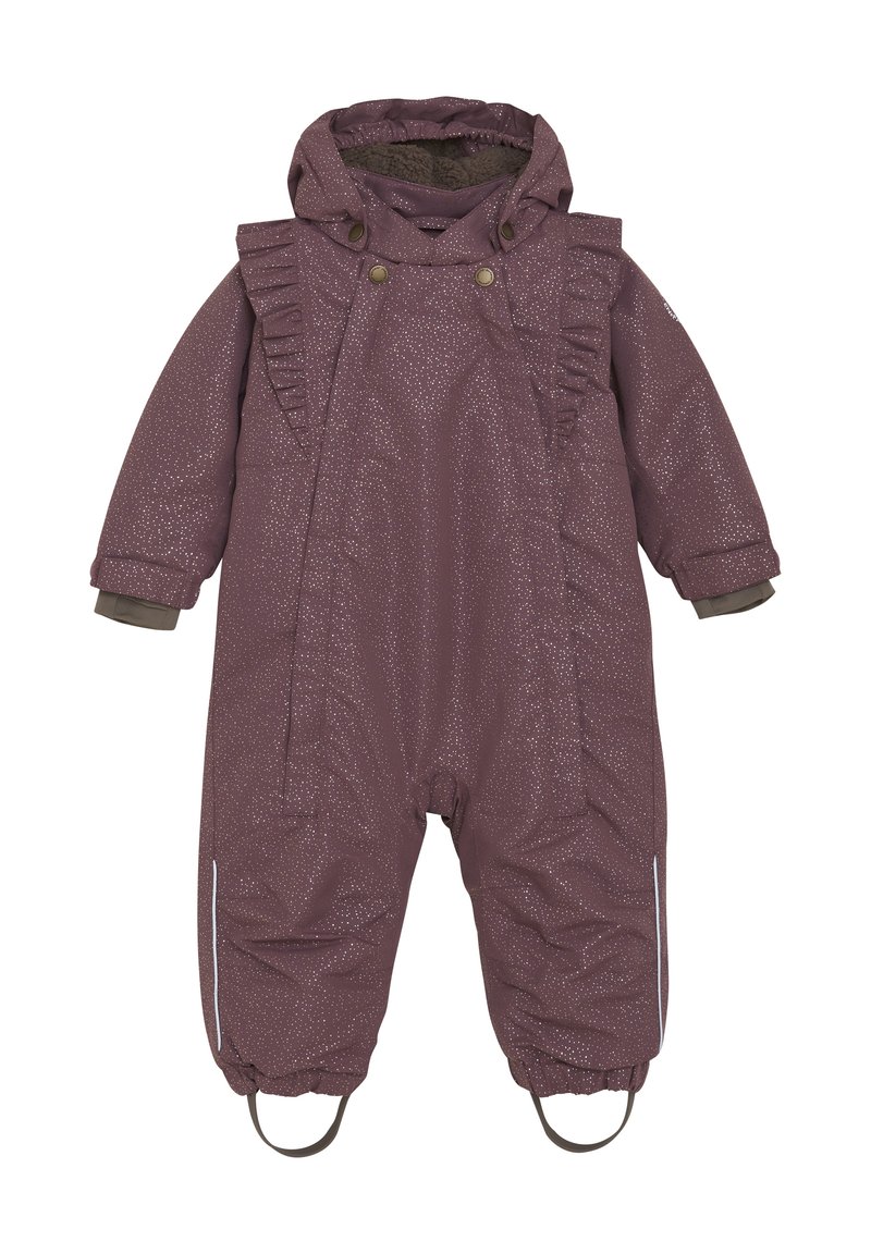 EN FANT WITH FRILLONG SLEEVES - Regenpak - rose taupe