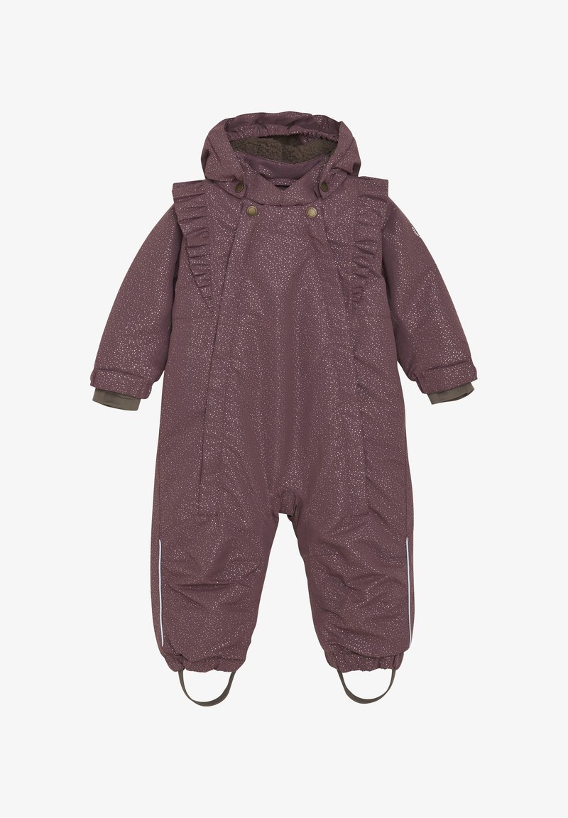 EN FANT WITH FRILLONG SLEEVES - Regenpak - rose taupe