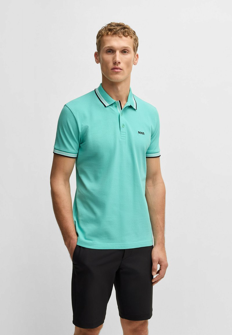 BOSS PADDY - Piké - turquoise