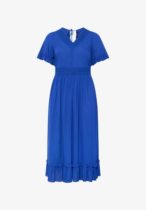 Yours Clothing, WOMEN'S MAXI DRESSES - Maxikjoler - neon blue