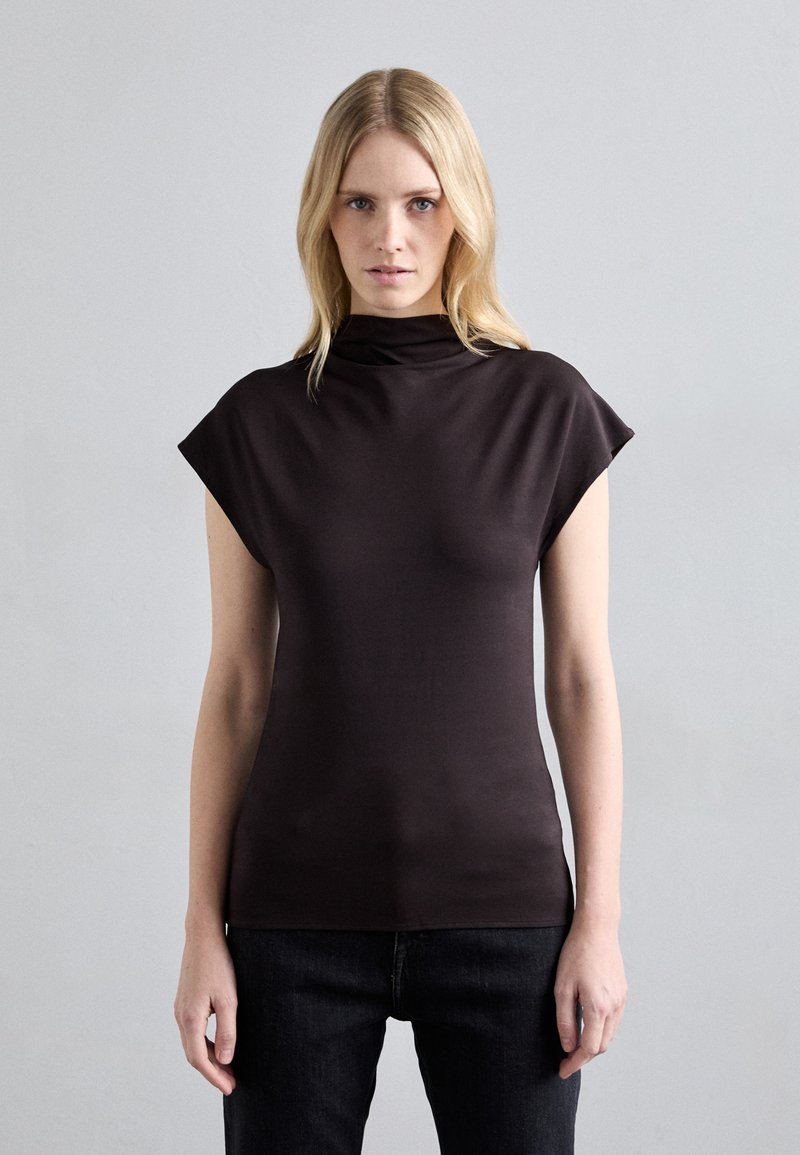 Tiger of Sweden ALITTA - T-Shirt basic - dark plum