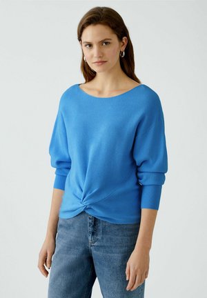 Strickpullover - radiant blue