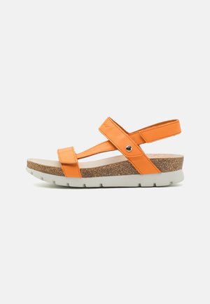 SELMA - Keilsandalette - orange