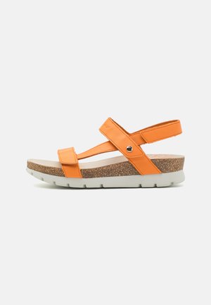 SELMA - Plateausandalette - orange