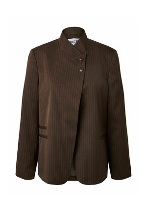 Pieces, BLAZER PCFALKA PINSTRIPED - Veste légère - delicioso