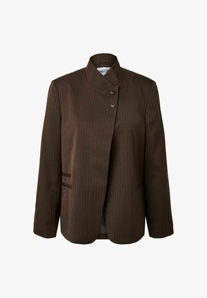 Pieces, BLAZER PCFALKA PINSTRIPED - Veste légère - delicioso