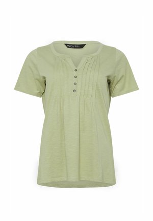 M&Co, SHORT SLEEVE - Blusa - light green