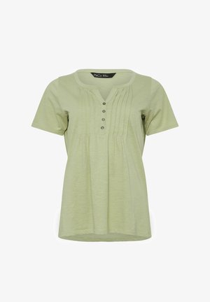 M&Co, SHORT SLEEVE - Blusa - light green