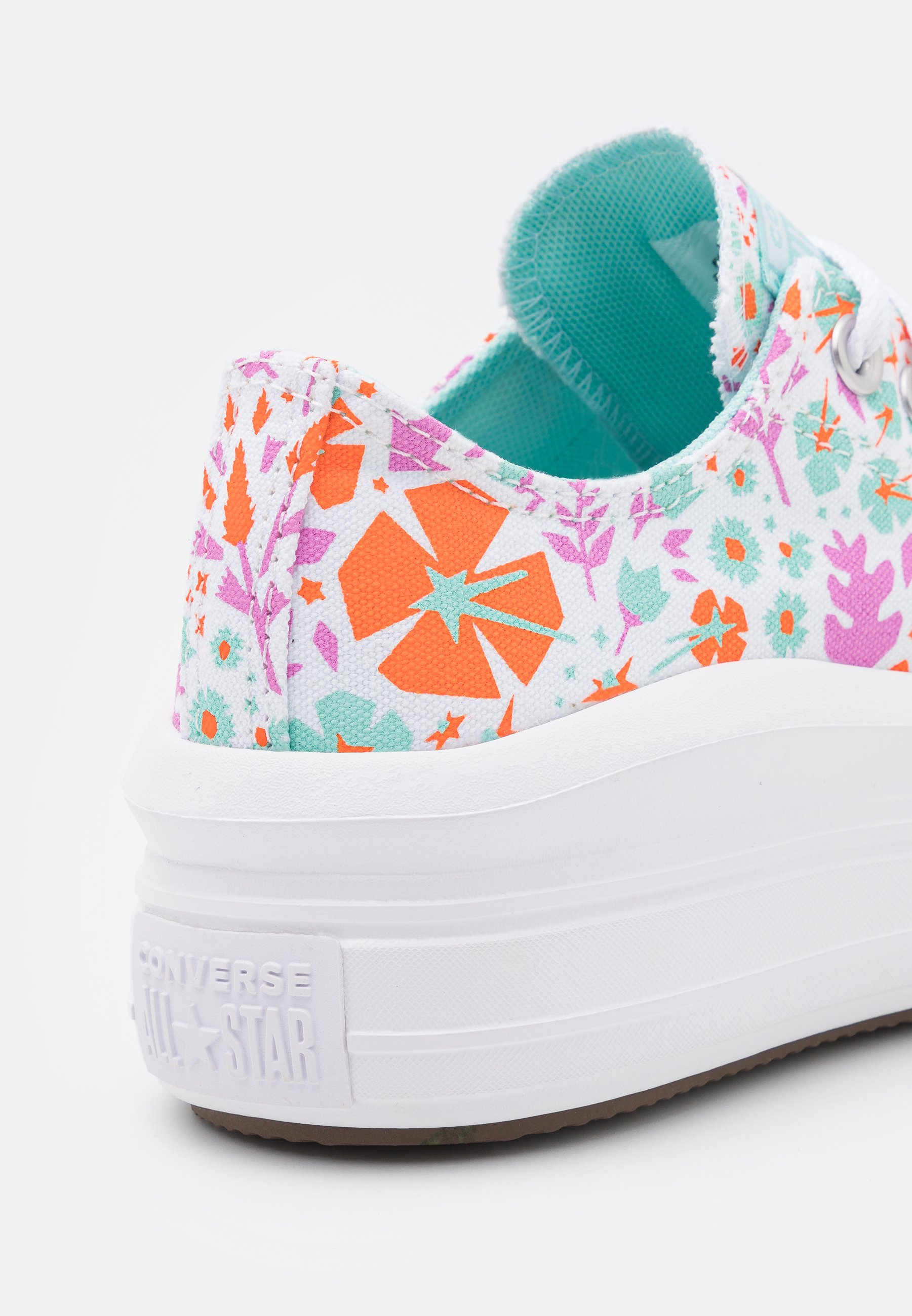 chuck taylor floral print