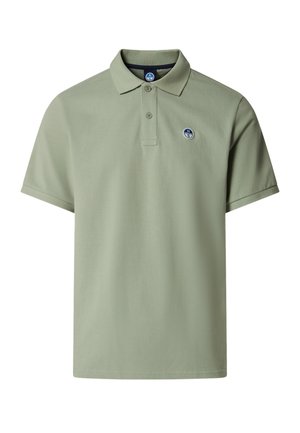 North Sails, WITH LOGO - Polo - iceberg green