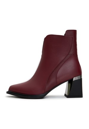 Classic ankle boots - bordeaux