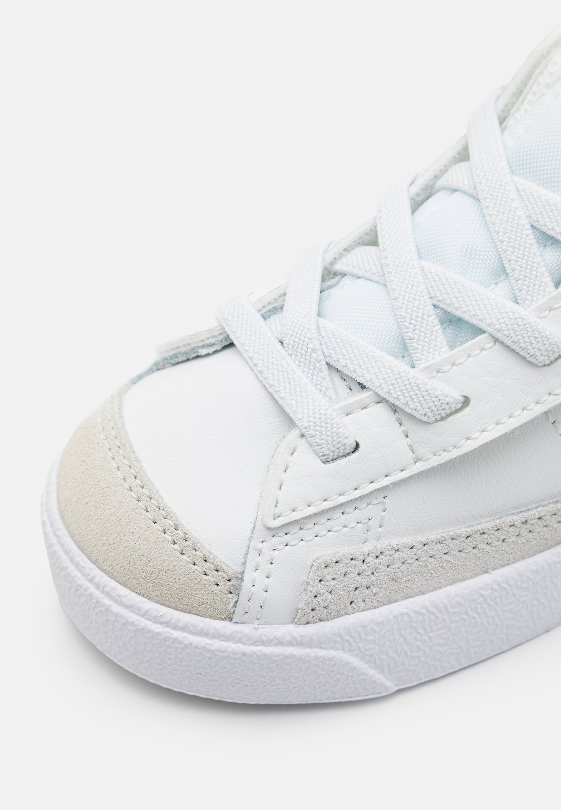 Nike Sportswear BLAZER MID '77 UNISEX - High-top trainers - summit  white/aquarius blue/photon dust/white/white - Zalando.co.uk