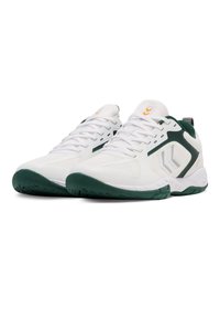 Hummel SPEED COURT - Kézilabdacipő - white green