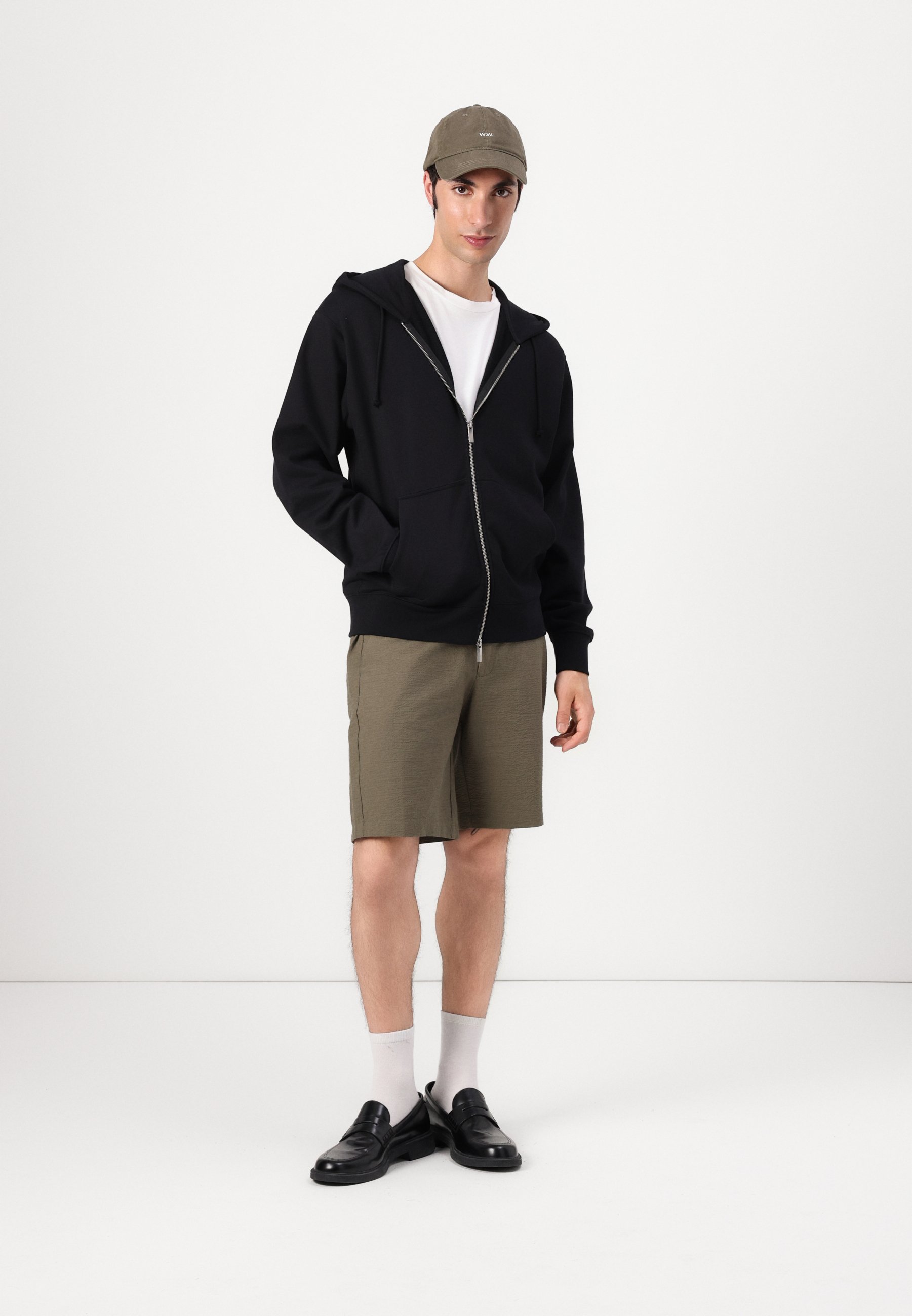 Selected Homme SLHRELAXLUKE FULL ZIP HOODIE - Kapuzenpullover