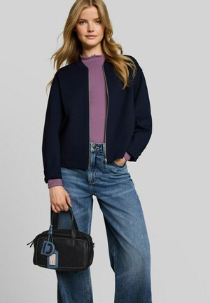 TOM TAILOR DENIM, TOM TAILOR DENIM BAGS TTIRIDA HANDTASCHE MIT ANHÄNGER - Handtas - schwarz   black