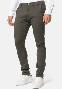 INDICODE JEANS BUCKNER - Chino hlače - army