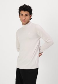 KARL LAGERFELD TURTLE NECK - Pulóver - sand