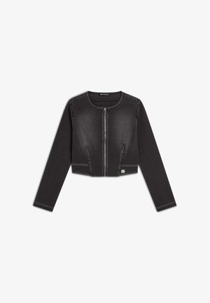 Freddy Chaqueta vaquera - medium grey denim black seams