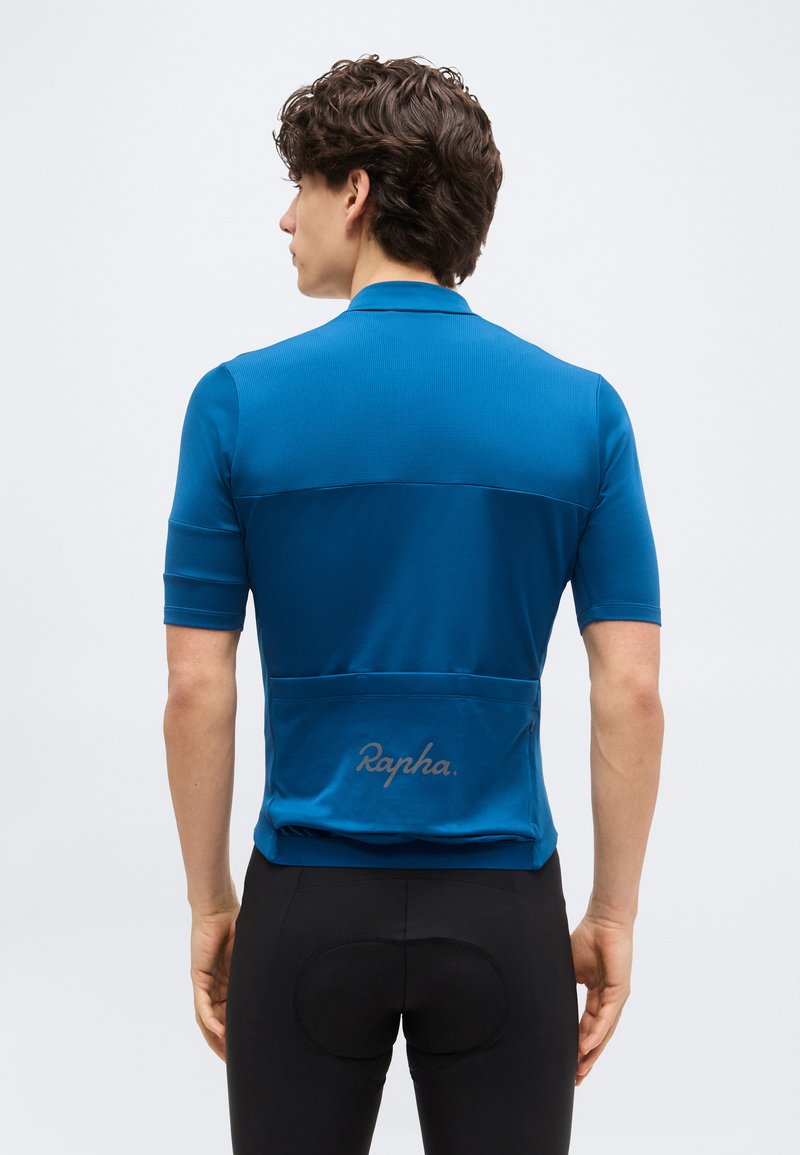 Maillot Cycliste Homme Capo Taille L - Noir, Manches Courtes, Fermeture éclair Intégrale