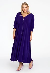 YOEK ZIPPER DETAIL - Robe longue - purple