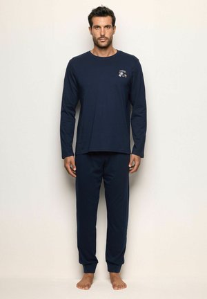 SET - Nattplagg set - dark blue plain
