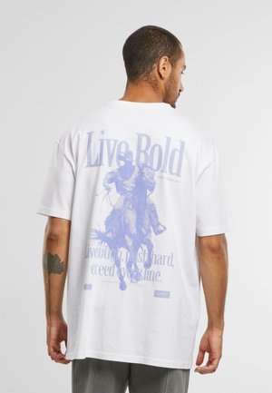 Mister Tee T-shirts med print - white