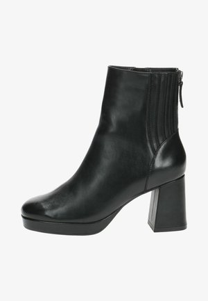Caprice, Bottines à plateau - black