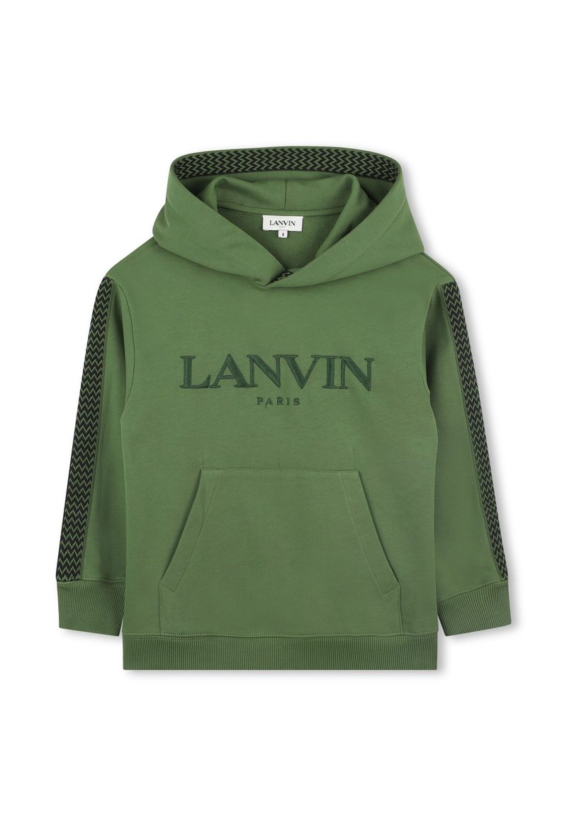 LANVIN Mikina s kapucňou - olive