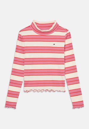 MOCK NECK - Majica z dolgimi rokavi - mystic pink