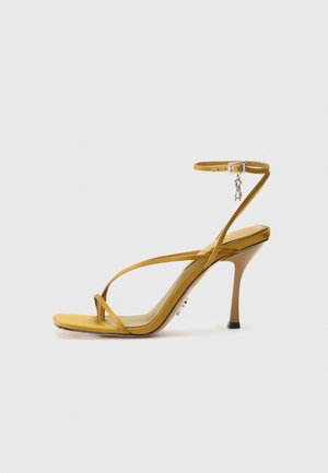 ANNIE - High heeled sandals - olive