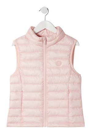 AMERICAN INSPIRATION FAHION COOL EASY SLEEVELESS STRAIGHT ZIP - Bodywarmer - light pink