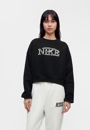 Nike Sportswear, Суитшърт - total black/white