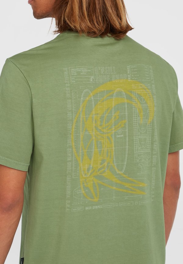 ORIGINALS MORNING STAR - Print T-shirt - avery fern4