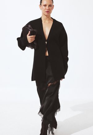 SCULPTURAL  - Kardigán - black
