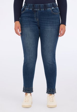 CON APPLICAZIONI BRILLANTI
 - Jegging - blu