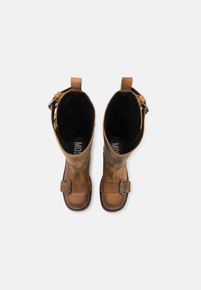 MOSCHINO STIVALE DONNA - Botas camperas - brown
