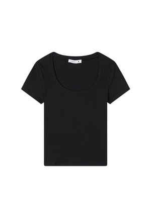 Terranova, COSTINE - T-shirt basic - nero