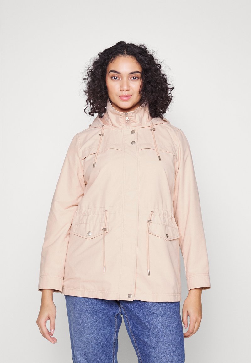 ONLY Carmakoma CARNEWSTARLINE SPRING - Parka - rose smoke