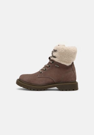 XENA TEX - Stivaletti stringati - taupe