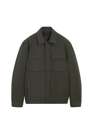 Massimo Dutti, TECHNICAL FABRIC POCKET DETAIL JACKET-. - Übergangsjacke - mottled grey