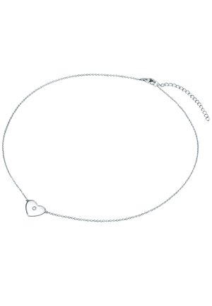 HERZ - Halsband - silberfarben