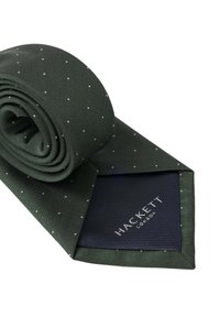 Hackett London CLASSY TINY DOT - Krawatte - emerald green