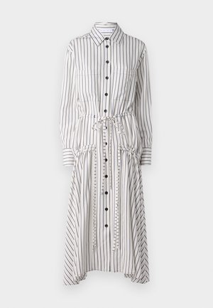 Proenza Schouler White Label BONNIE SHIRT DRESS - Haljina-majica - ivory/navy