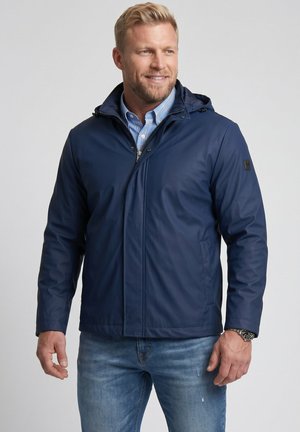 Men Plus JACKE, ABNEHMBARE KAPUZE - Overgangsjakke - navy blue
