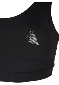 Active by Zizzi WITH CROSS DETAIL IN THE BACK - Toppe - black