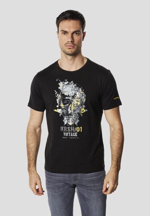 SHORT SLEEVES  - Camiseta estampada - antracita  anthracite